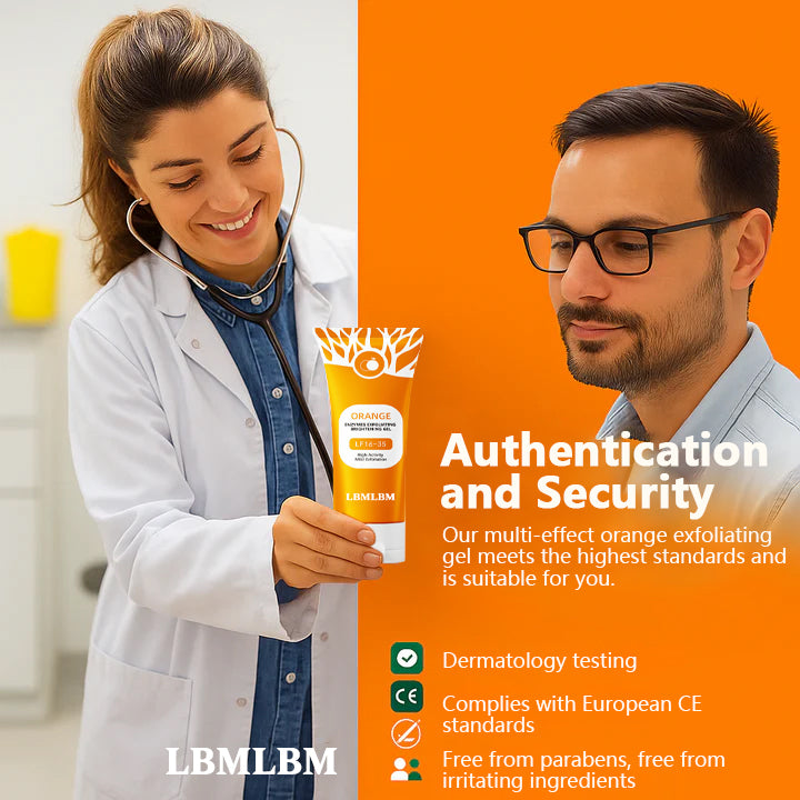 💥Flash Deal💥LBMLBM® Orange Enzyme Exfoliating Gel Goodbye Dark Spots & Roughness