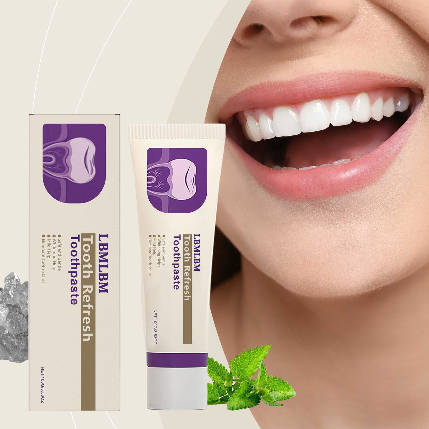 ⚡Flash Sale💥LBMLBM® Oral Care Toothpaste, Fresh Breath, Whitening🦷