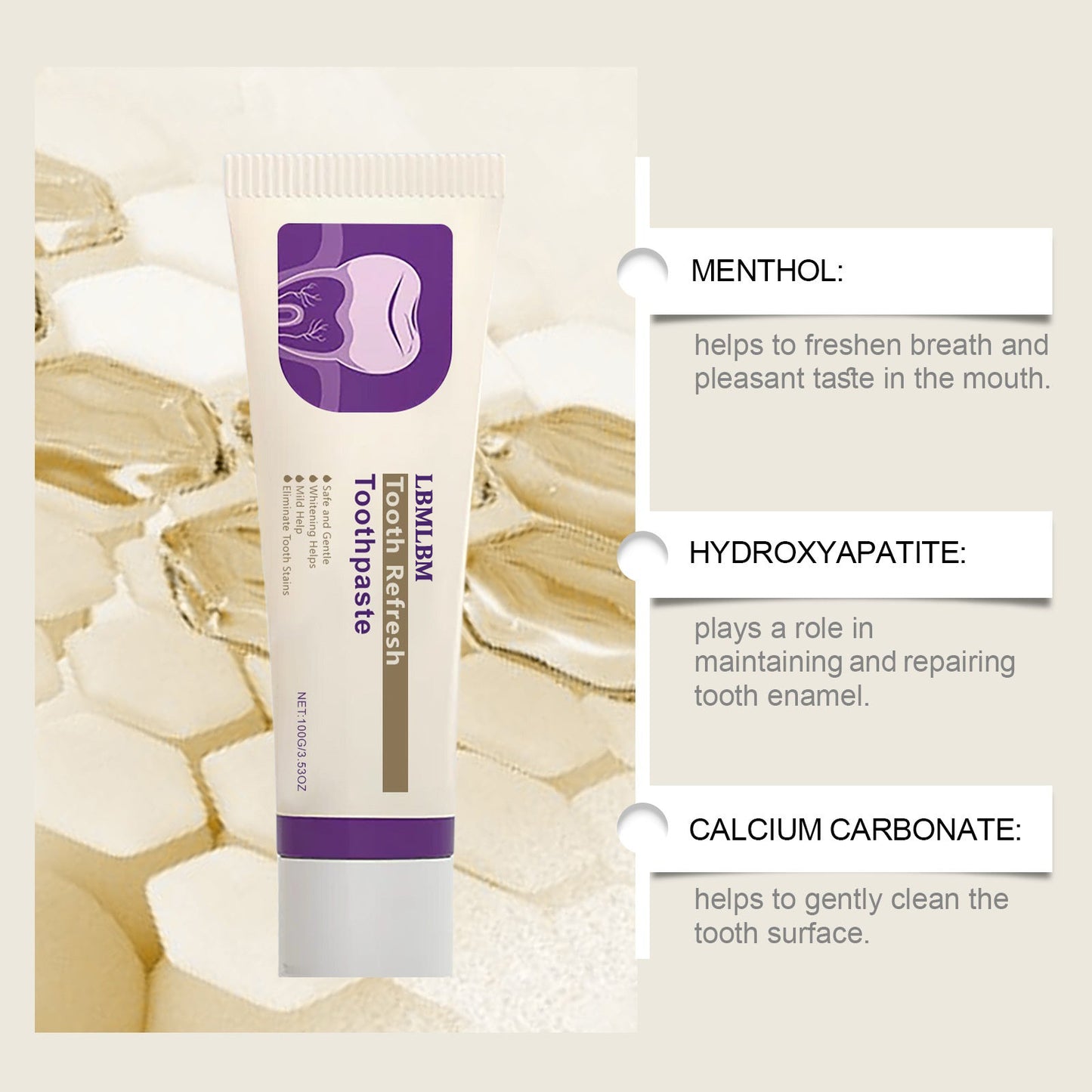 ⚡Flash Sale💥LBMLBM® Oral Care Toothpaste, Fresh Breath, Whitening🦷