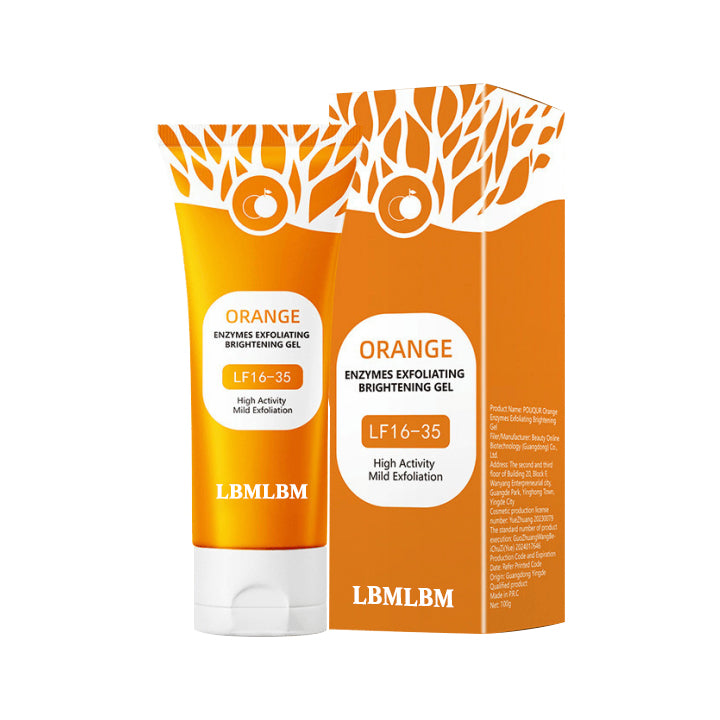 💥Flash Deal💥LBMLBM® Orange Enzyme Exfoliating Gel Goodbye Dark Spots & Roughness