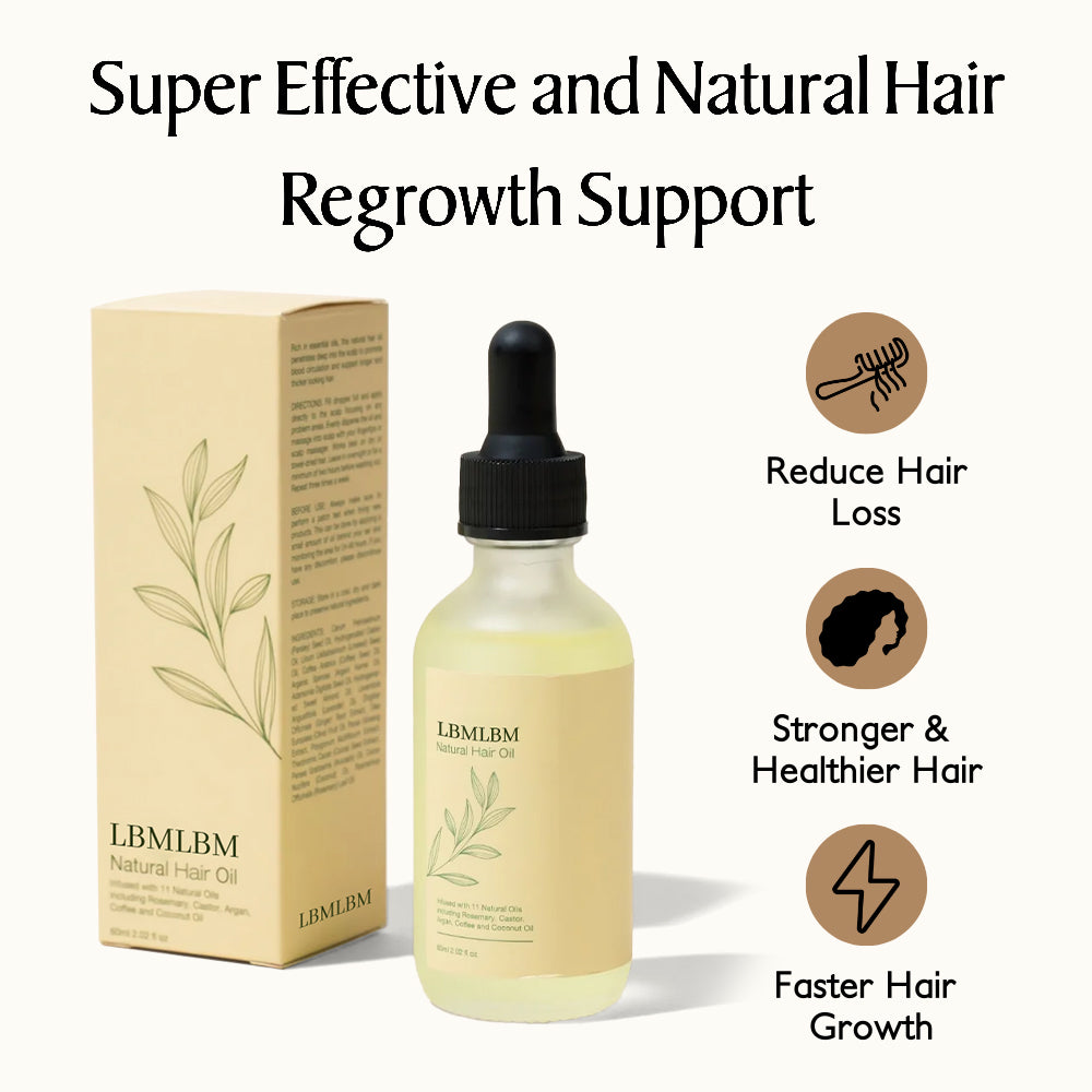 𝑶𝒇𝒇𝒊𝒄𝒊𝒂𝒍 𝑺𝒕𝒐𝒓𝒆 | LBMLBM® Ultra-Fast Growth Oil for Thinning Hair