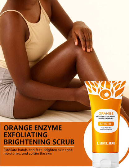 💥Flash Deal💥LBMLBM® Orange Enzyme Exfoliating Gel Goodbye Dark Spots & Roughness