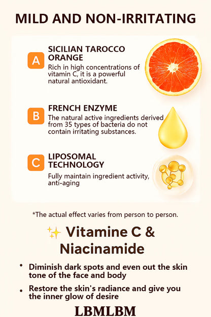 💥Flash Deal💥LBMLBM® Orange Enzyme Exfoliating Gel Goodbye Dark Spots & Roughness