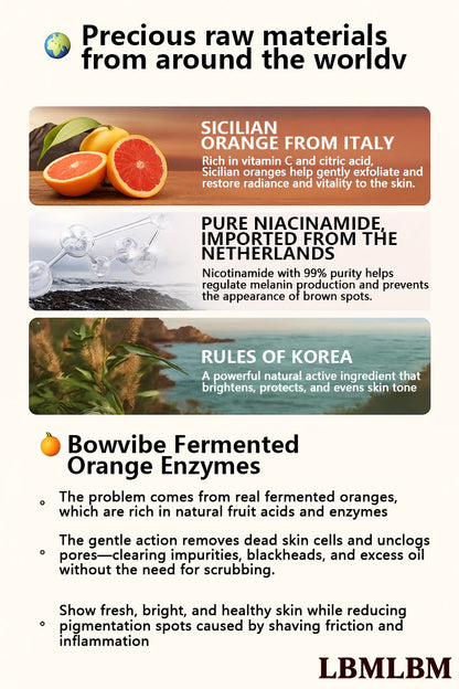 💥Flash Deal💥LBMLBM® Orange Enzyme Exfoliating Gel Goodbye Dark Spots & Roughness