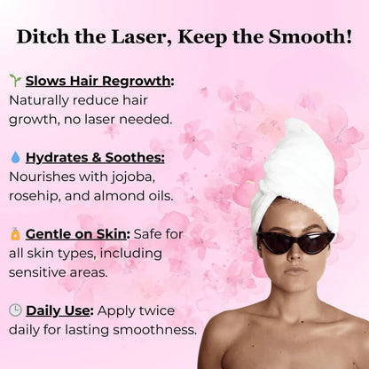 ✨ 50% OFF✨Natural Hair Removal Oil For Smooth, Radiant Skin